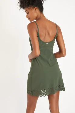 Robe de plage Vert ALZETTE HUAWEI