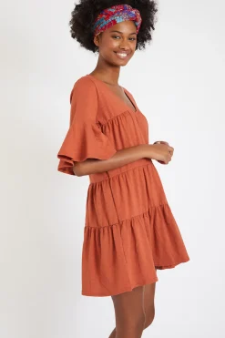 Robe Marron KIMI PEACHY