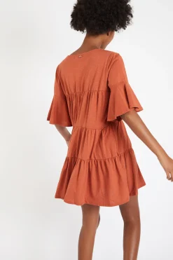 Robe Marron KIMI PEACHY