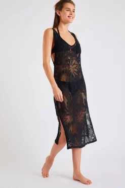 Robe Noir TUPAI COCOBEACH