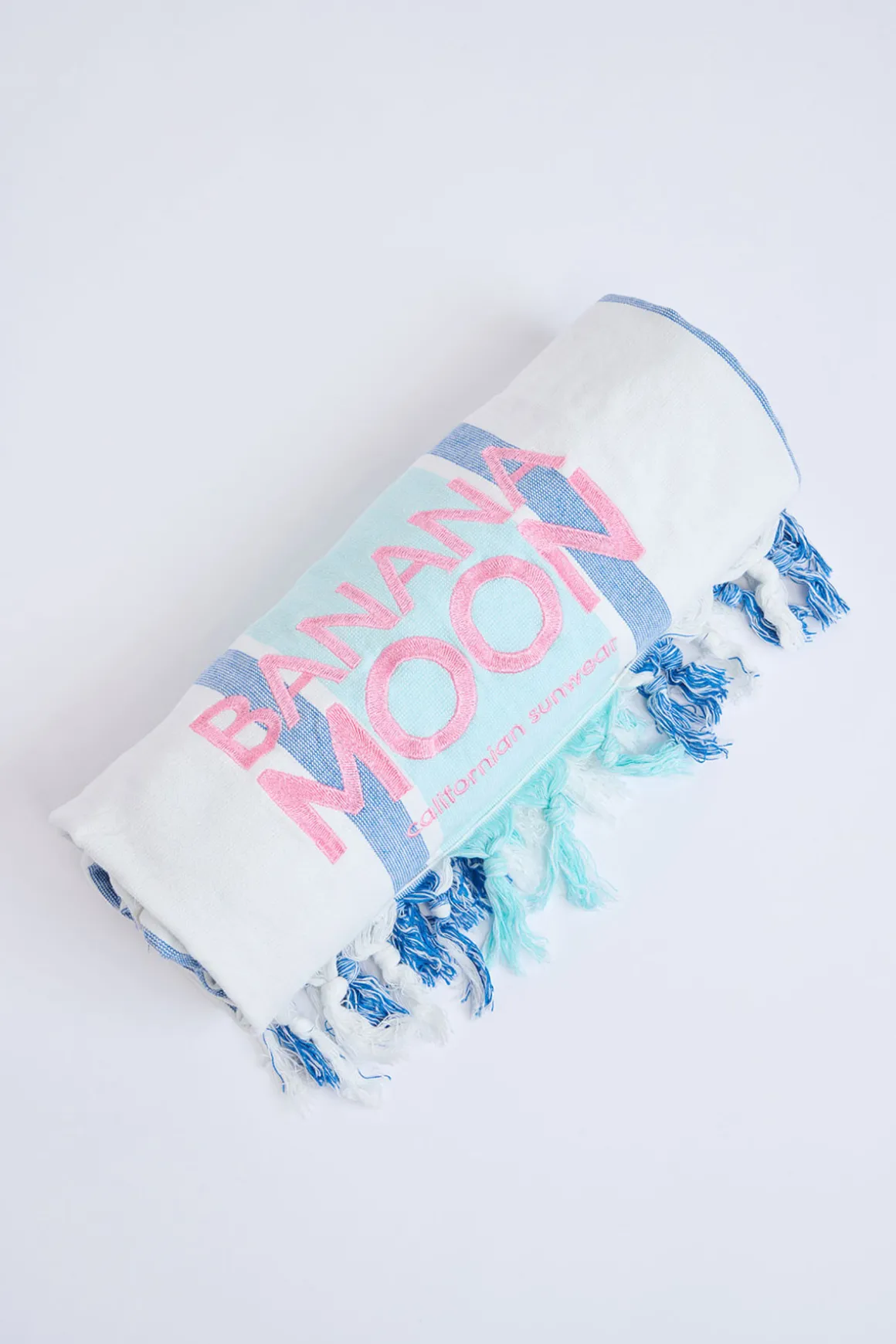 Serviette de plage Bleu WILLIAN MARBELLA