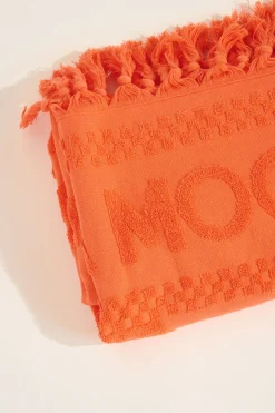 SERVIETTE PLAGE Rose CHERYLL PETALS