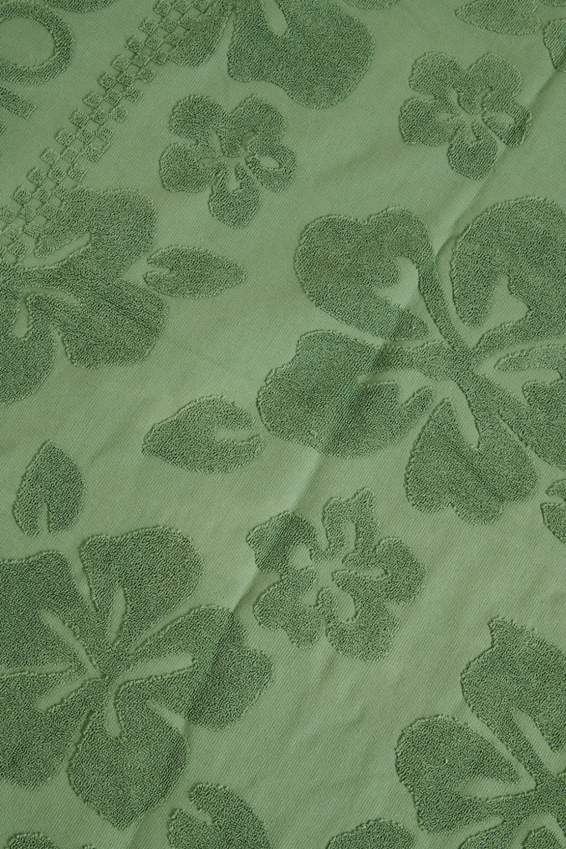 SERVIETTE PLAGE Vert CHERYLL PETALS