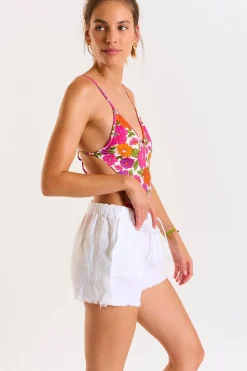 SHORT Blanc DOUGLAS HAWSTON