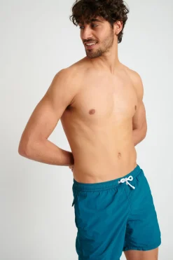 Short de bain Bleu MANLY BASTOU