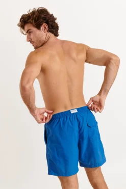 SHORT DE BAIN HOMME Bleu MANLY POOLSCAPE