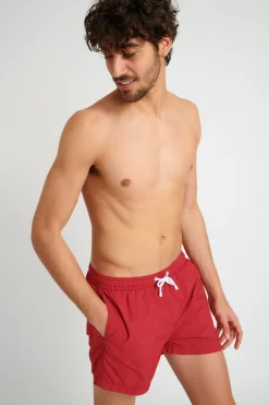 Short de bain Rouge MANLY BASTOU