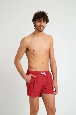Short de bain Rouge MANLY BASTOU