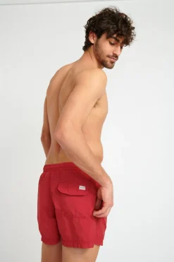 Short de bain Rouge MANLY BASTOU