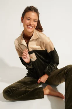 Sweatshirt Kaki AMIRA JETLAKE