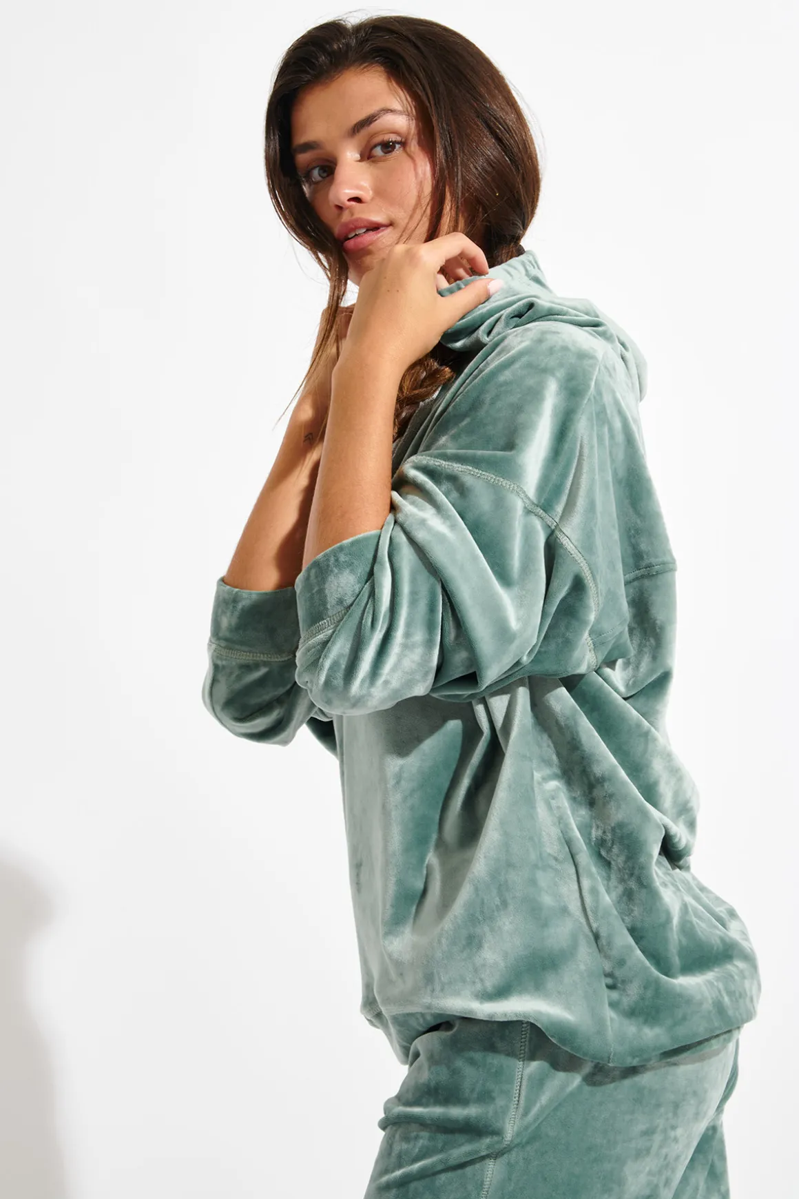 Sweatshirt Vert BRADLEY SEALAKE