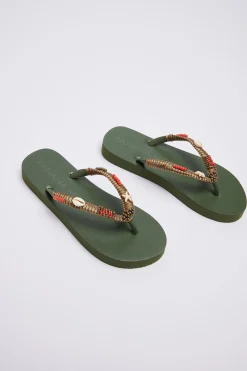 Tongs Kaki LUCERO TAHUATA