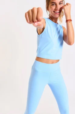 T-shirt Bleu ADILO WELLNESS