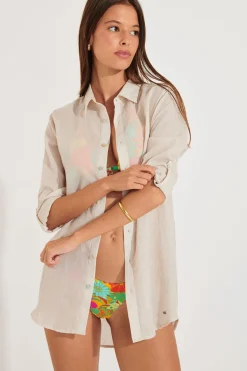 TUNIQUE BEACHWEAR Beige GARY ADILSON