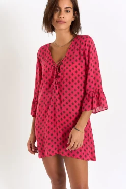 TUNIQUE BEACHWEAR Rose HOALA TALANGAVOIL