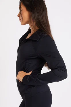 Veste Noir FOCUS WELLNESS